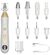 Callus Remover for Feet, Electric Foot Callus Remover - 8 Grinding Heads, 9 Speeds, Rechargeable ...