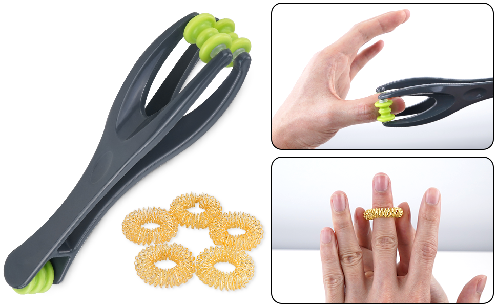 finger massager splint massage tool hand massager muscle roller massage roller for carpal tunnel