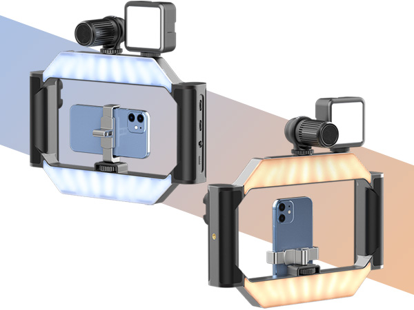 iphone filming rig 360 photo booth ring light ipad video rig handheld ring light