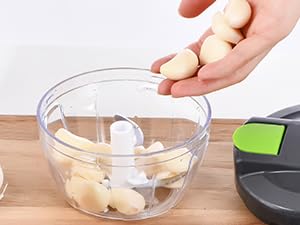  Manual Food Processor Vegetable Chopper