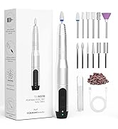 Electric Nail Drill Cordless, TOUCHBeauty Electric Nail File Machine Professional 12 in 1 for Acr...