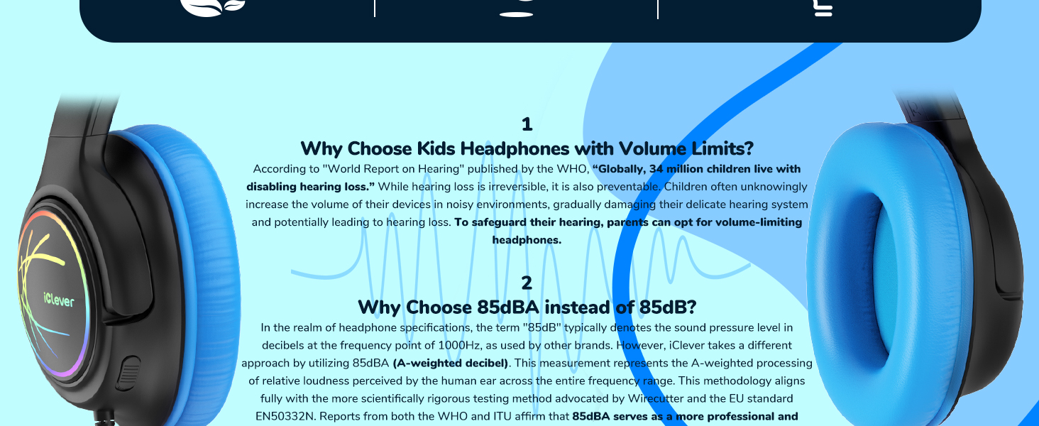 iClever_HS26_Kids_Headphones_with_Cord_Headphons_for_Kids_Wired