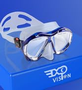 Snorkel Diving Mask Panoramic HD Swim Mask, Anti-Fog Scuba Diving Goggles