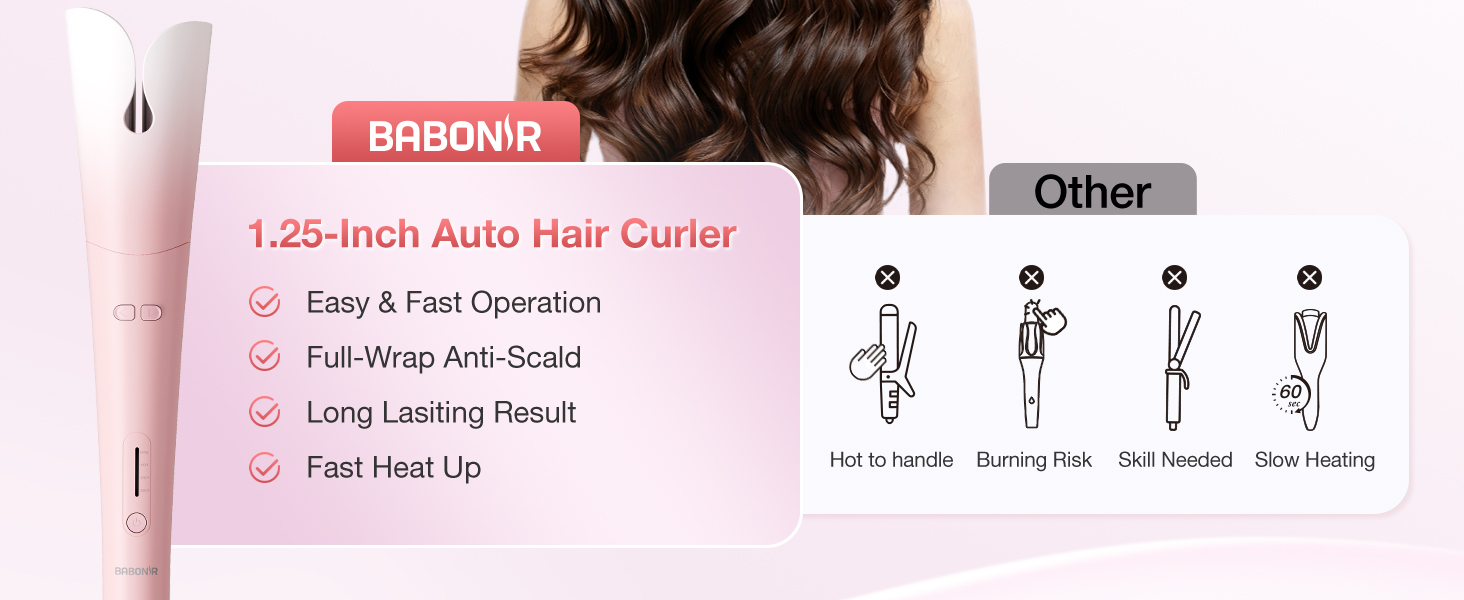 automatic hair curler
