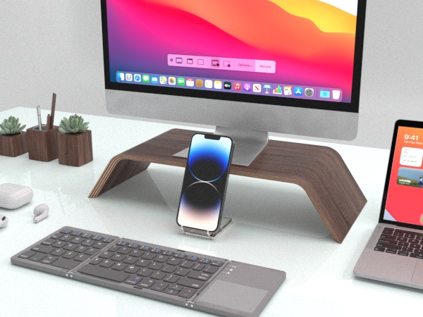 Foldable keyboard for multi-system