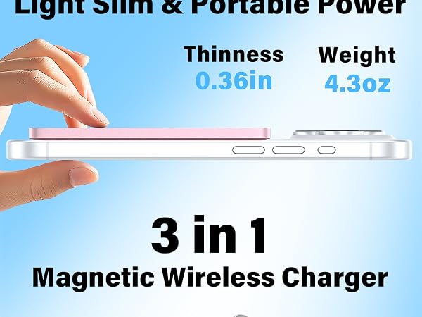 magnetic portable charger for magsafe portable charger for iphone