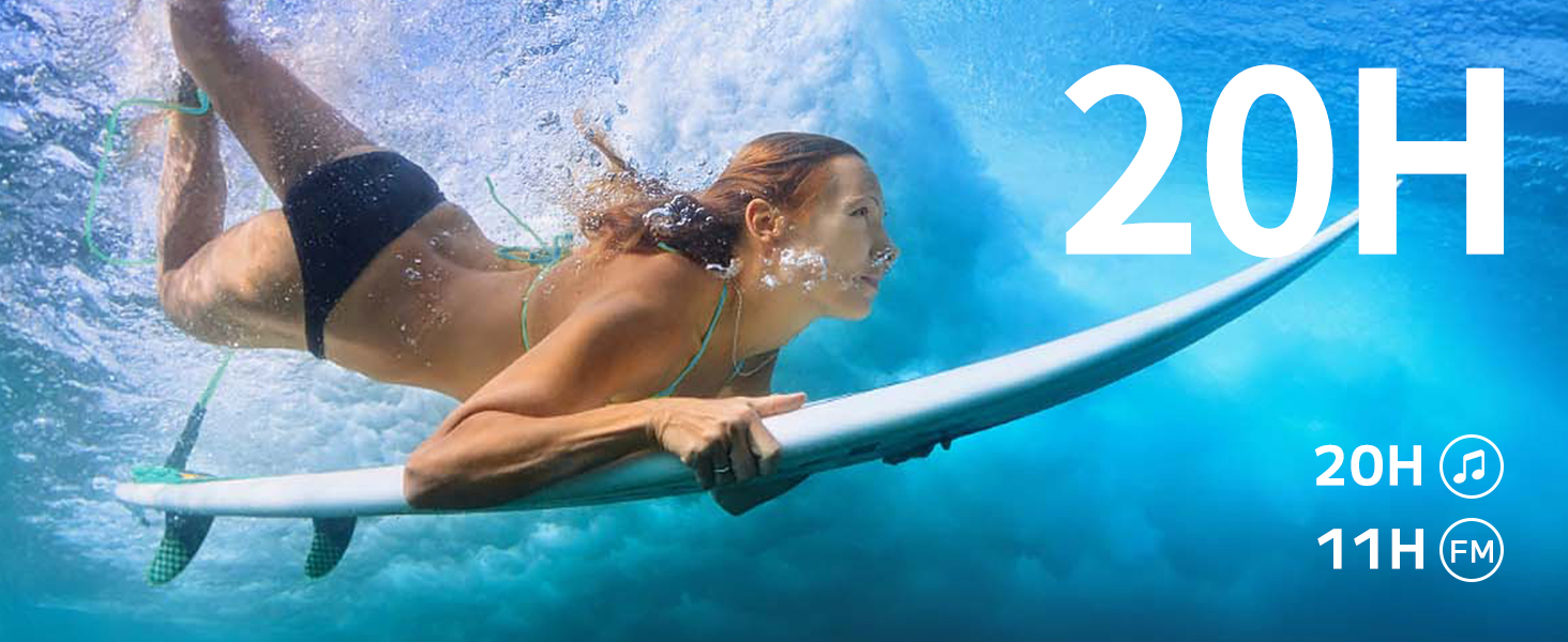 Tayogo swimming headphones w16