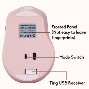 Wireless Gradient Color Bluetooth Mouse,