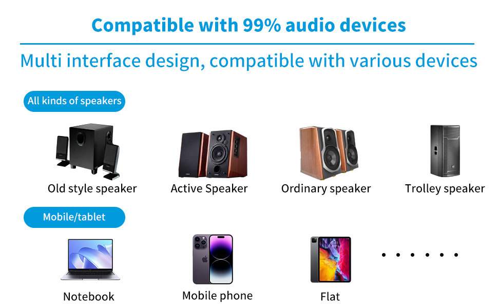 speaker rca receiver