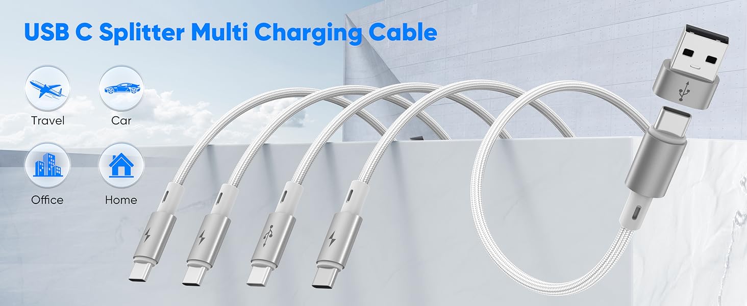 multi cable charging cord