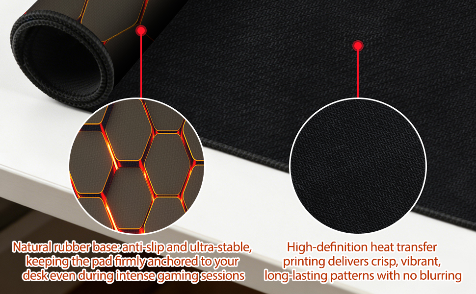 Non-slip, stable, and with clear patterns