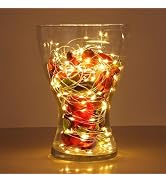 TingMiao LED Starry String Lights, Fairy Lights Battery Operated Copper Wire Lights for DIY Chris...
