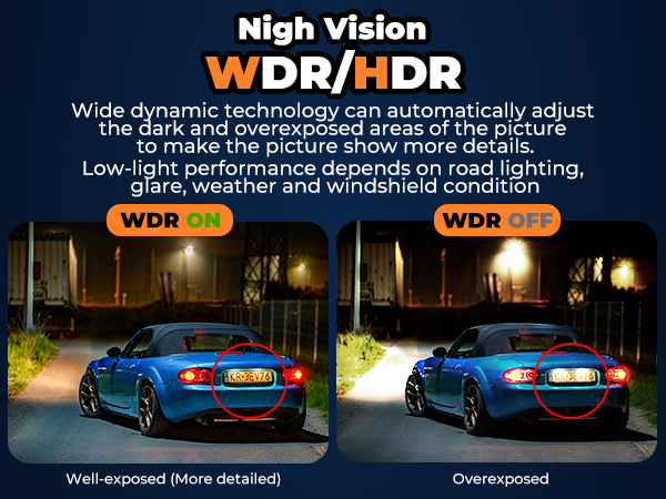 car dash cam front and back