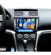 8-Core 4+64G Android Car Stereo for Mazda 6 2007-2012 with Carplay Android Auto 59 Theme 9 inch T...
