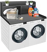 Royxen Washer and Dryer Countertop with Shelf 19.5