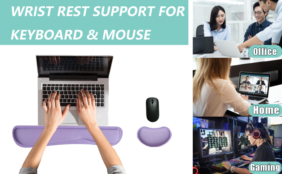 Keyboard Wrist Rest Mouse Wrist Support Set