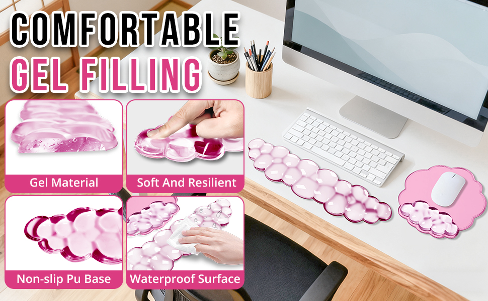 Keyboard Wrist Rest Set