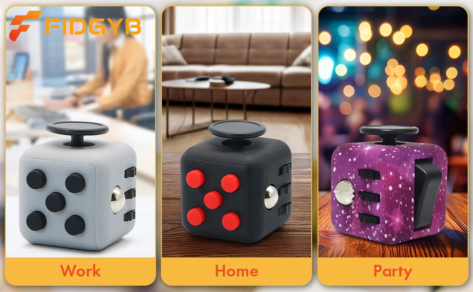 Cube Fidget Toy work home party school gift idea