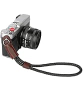 Camera Hand Wrist Strap Braided Leather Wrist Strap compatible for Fujifilm X-T5 X-T30 X-T20 X-T4...