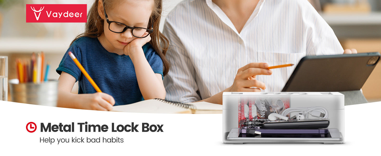 Metal Time Lock Box Help you kick bad habits