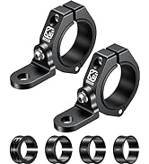 BRCOVAN 2PCS UTV Whip Light Mount, Solid Aluminum Alloy Whip Flag Mounts, Off-Road LED Light Bar ...