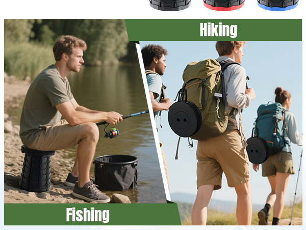 Portable Collapsible Stool Retractable Stool for Fishing