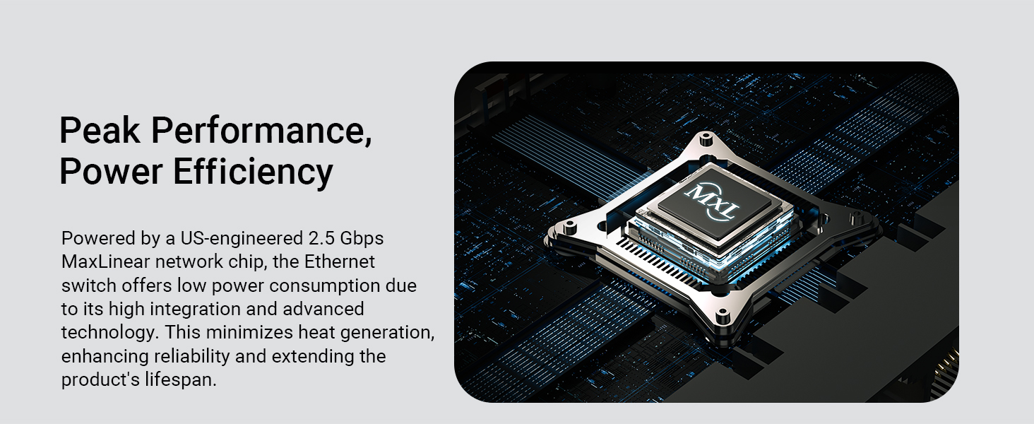 US-Engineered MaxLinear Chip with High-Integration Design Ensures Lower Power Consumption
