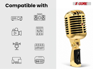RTRO MIC GLD