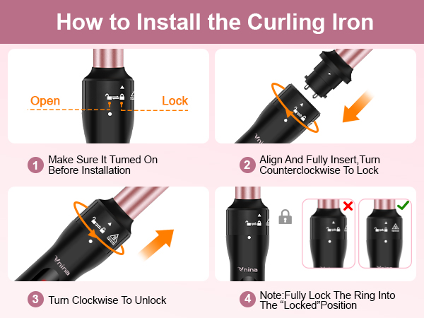 curling iron 1 inch