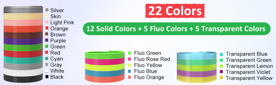 3d pen filament refills