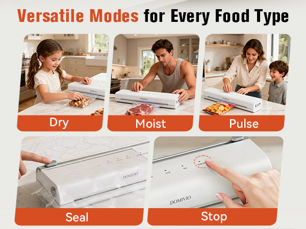 5-IN-1 VERSATILE FUNCTIONS FOR ALL FOODS
