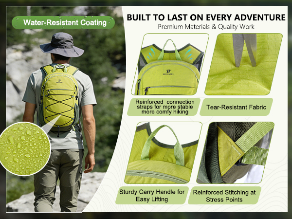 water resistant backpack