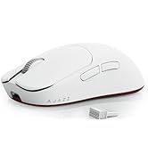 Ajazz AJ099 Superlight Wireless Gaming Mouse, Ergonomic 54g Ultra Lightweight 2.4Ghz/Wired Comput...