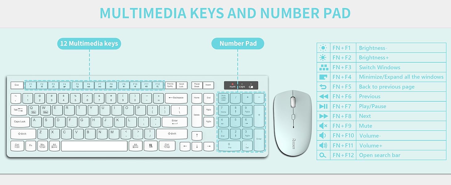 wireless keyboard and mouse 6