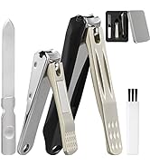 FOMIYES Nail Nipper, Premium Stainless Steel Fingernail and Toenail Clipper Cutters,Nail Cutters ...