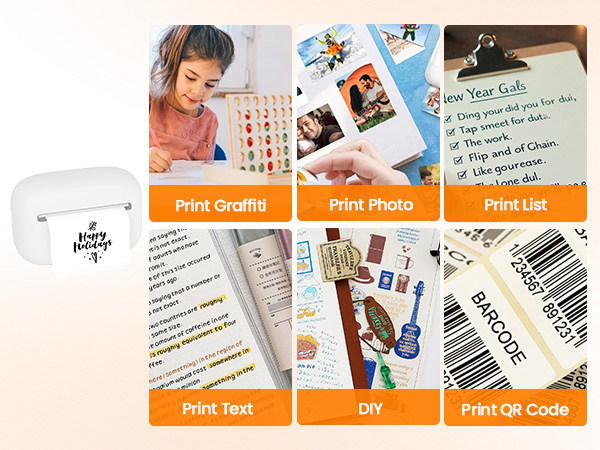 Print-Graffiti Photo List Text