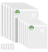 Vacuum Sealer Bags, 60 Pack Reusable BPA-Free Food Storage Bags | 30 Count 10x13 &amp; 30 Count 8x10 ...