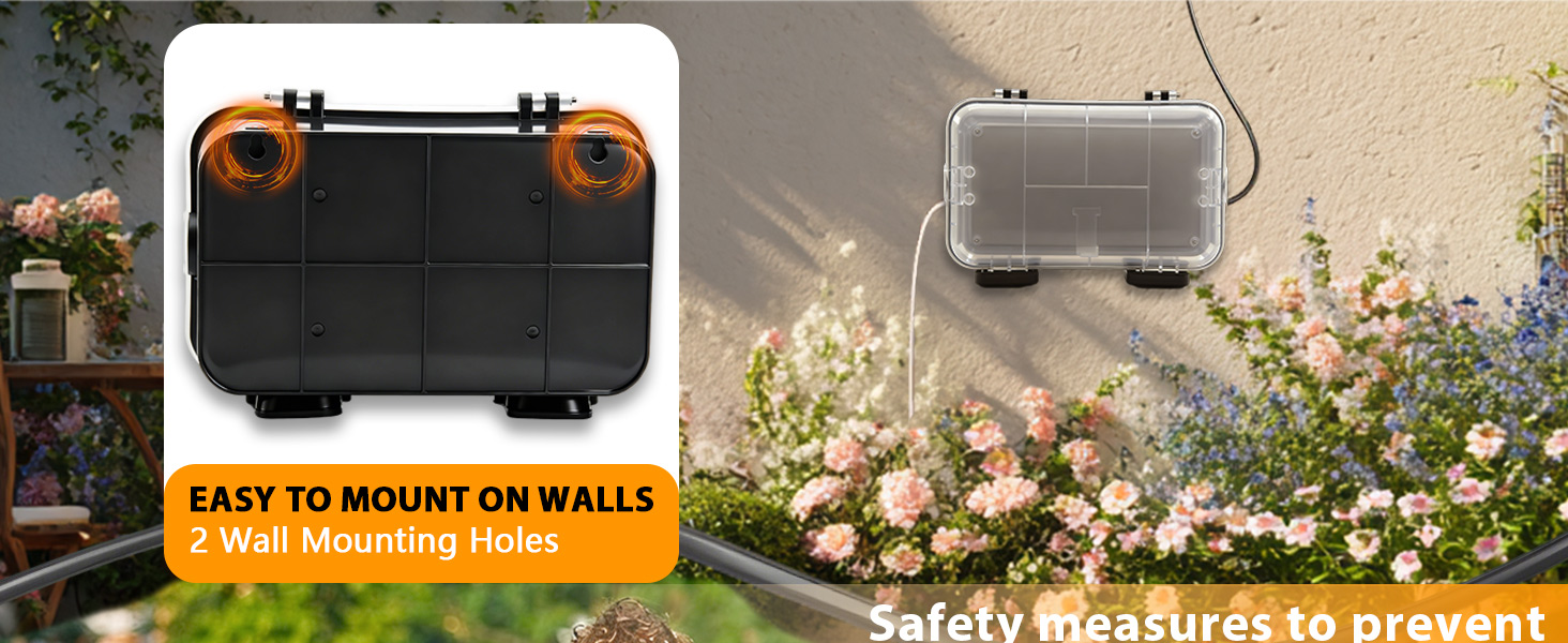 waterproof outdoor electrical box