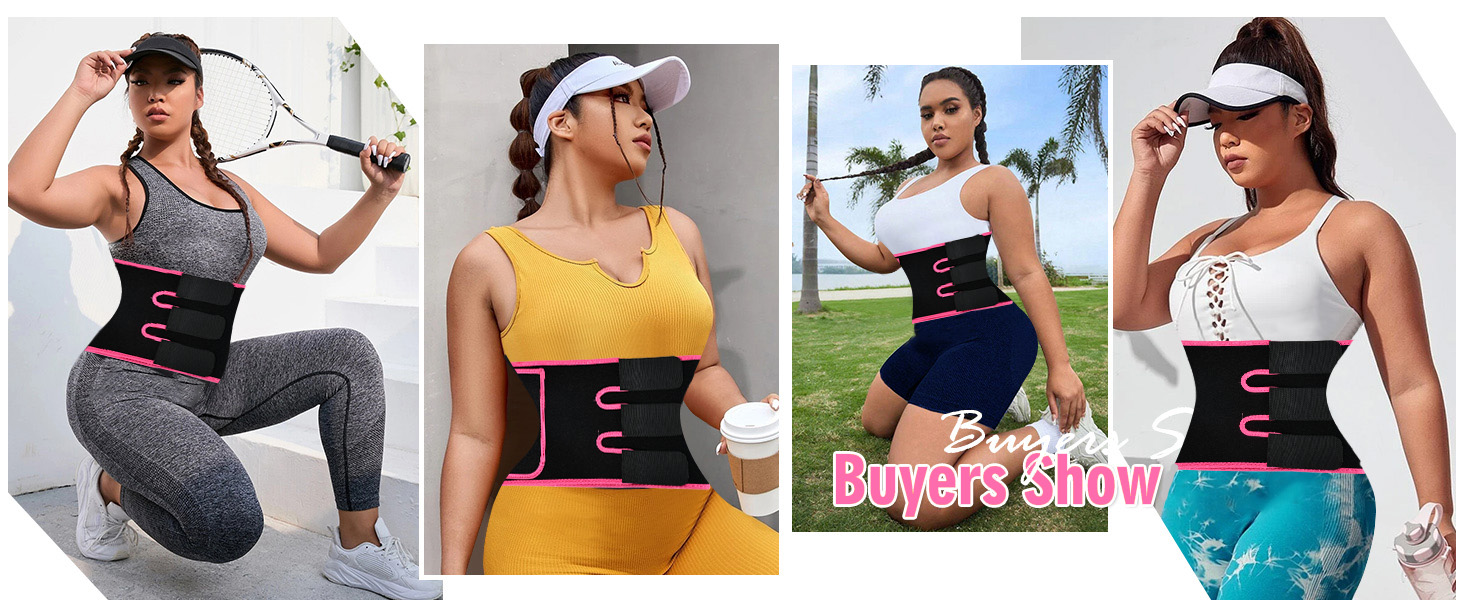 sweat waist trainer for women
