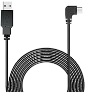 YQMAJIM Dash Cam Power Cord, 11 Ft Micro USB Charging Power Cable for Car Dash Camera Mirror Came...