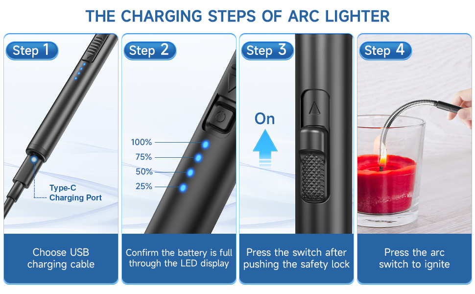 Windproof Electric Candle Lighter
