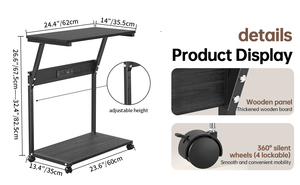 computer stand for floor