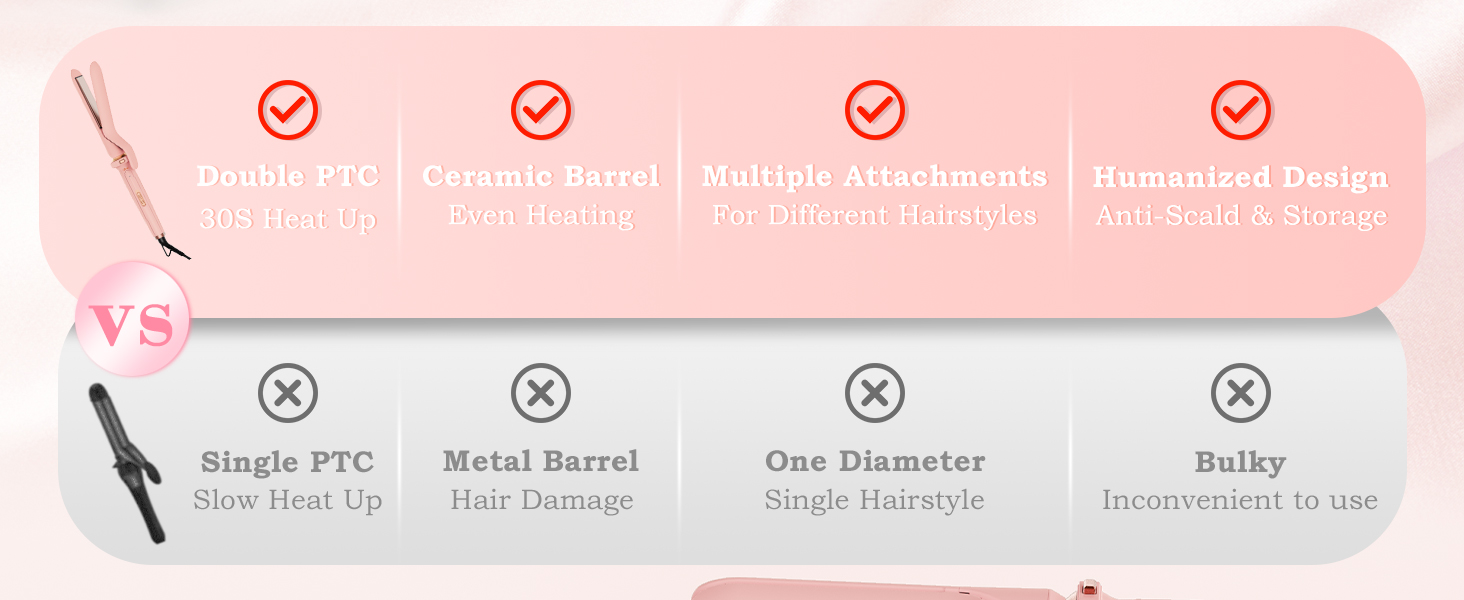 wand curling iron flat iron hair straightener