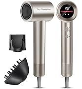 Cosy Companions Hair Dryer, 150000 RPM High-Speed Hairdryer for Fast Drying, Low Noise, HD Displa...