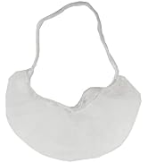 SAFEKO Fine Mesh Beard Net Stockinet Beard Cover | Breathable, Durable | 100 Count [WHITE | 21
