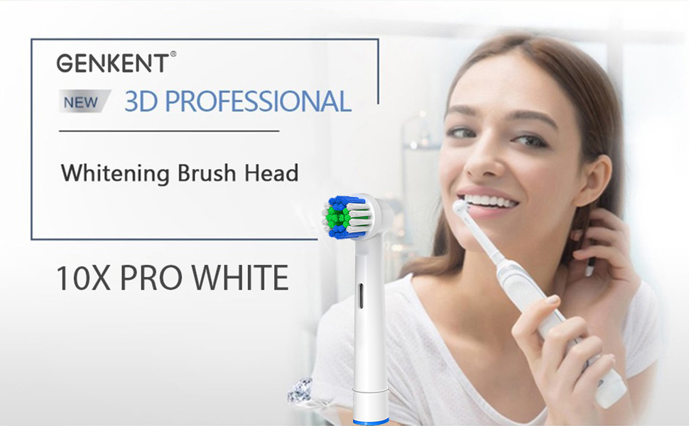 Replacement Toothbrush Heads Compatible with Oral-B Braun
