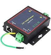 CERRXIAN 2 in 1 Network Surge Protector and Power Supply Protector for POE Network Equipment