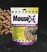 EcoClear Products 620200-6D MouseX All-Natural Non-Toxic Humane Mouse Killer Pellets, 8 oz. Bag