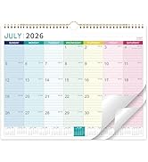 Calendar 2026-2027- Wall Calendar 2026-2027, July 2026 - December 2027, 18 Monthly Calendar with ...
