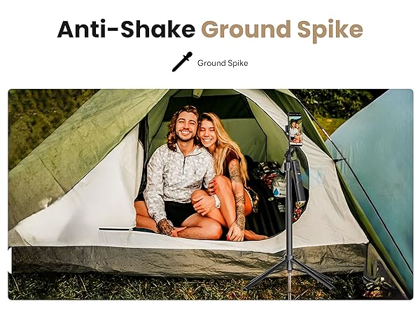 Anti-Shake Ground Spike